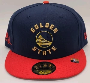 Gorra ajustada Golden State Warriors NBA New Era 59Fifty 7 1/2 - Imagen 1 de 5