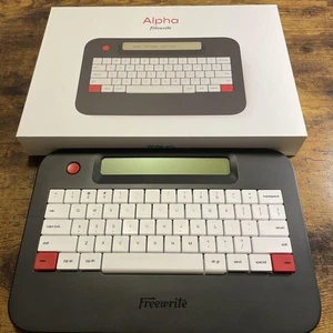 Freewrite Alpha Distraction-Free Smart Typewriter Minimal Use Near Mint - Picture 1 of 6
