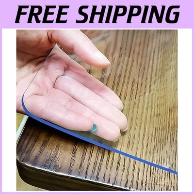 1.5mm Thick Transparent Table Protector - Heat Resistant - Image 1 of 4