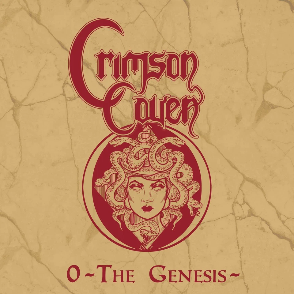 Crimson Coven - 0 The Genesis (Gold Vinyl + Etched Side)  [VINYL] - Image 1 of 1