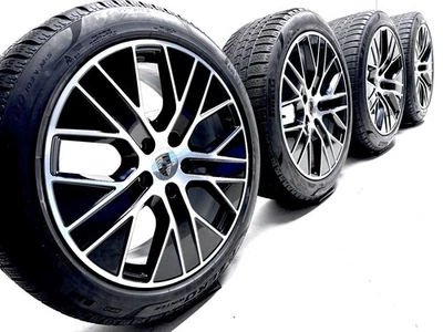 Original Porsche Taycan Turbo Aero 20 Zoll Winterräder Felgen Winterreifen - Bild 1 von 4
