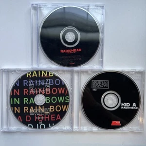 The Best of Radiohead KID A & Rainbows Radiohead CD Lot 2008 DISC ONLY+ Case - Imagen 1 de 5