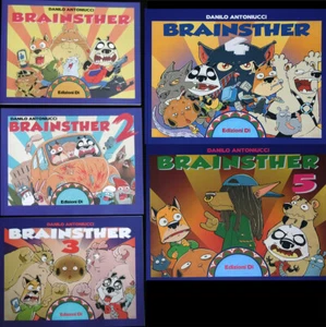 ANTONIUCCI  BRAINSTHER INTEGRALE VOLUMI 1-2-3-4-5 - Imagen 1 de 4