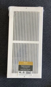 Imperial RG0033 Return Air Grille, White, 14” X 6” (New) - Picture 1 of 4