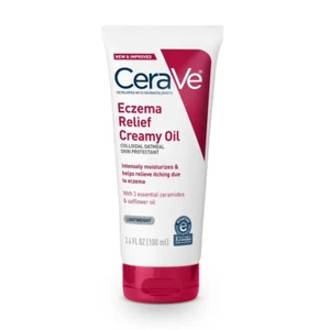 CeraVe Eczema Itch Relief Creamy Oil Colloidal Oatmeal 3.4oz ~ Exp 2026+ - Picture 1 of 1