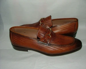 NEU WOT MEZLAN HALBSCHUHE SCHUHE GR 13 M LEDER BRAUN MADE IN SPAIN #350 - Bild 1 von 9