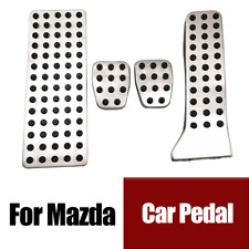 Non Silp Car Manual Gas Brake Pedal Footrest Pad For Mazda 2 3 6 CX-3 CX-4 CX-5