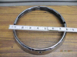 New Harley Headlight Trim Ring Flt Flh Dresser Road King FLHX Glide Fits 83-2016 - Picture 1 of 3