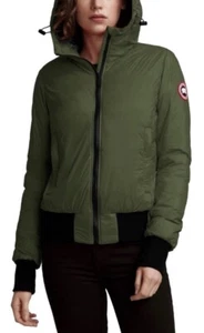NWT CANADA GOOSE Women's Dore Down Hoody In Dark Sage size xs - Picture 1 of 15