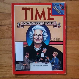Time Magazine Superman Christopher Reeve Jim Jonestown Guyana November 27 1978 - Picture 1 of 2