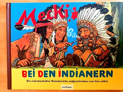 Kinderbuch MECKI bei den Indianern  Bilderbuch - Bild 1 von 2
