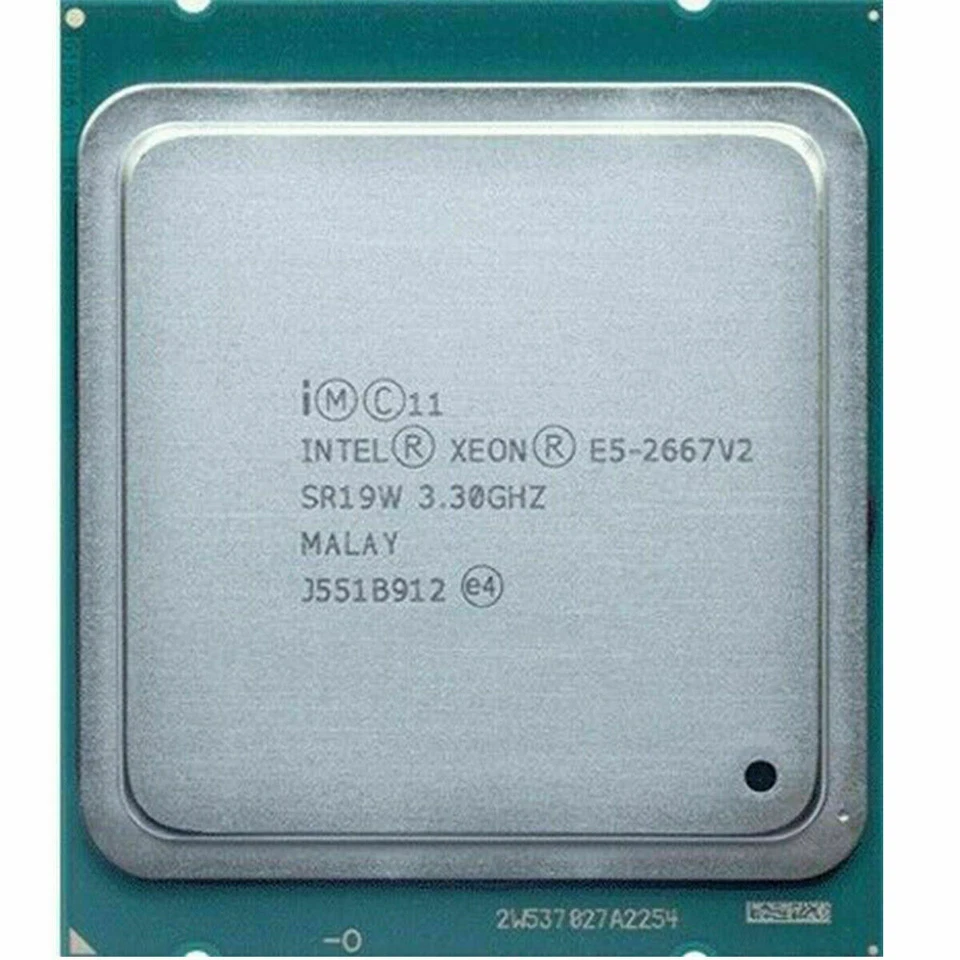 Intel Xeon E5-2667 V2 CPU 8-Core 3.3 GHz 25M 8GT/s SR19W LGA2011 Processor - Image 1 of 1