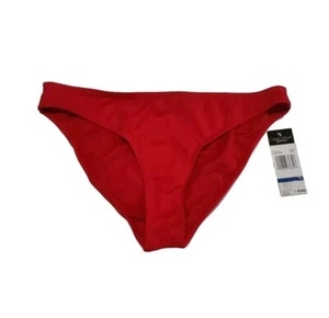 California Waves Swimsuit Bottoms Junior's XL Red Americana Women Bikini Bottoms - Picture 1 of 10
