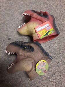 Dino Puppets The Terrible Lizards Hand Schylling dinosaurs rubber monster horror