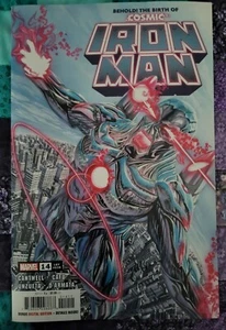 IRON MAN #14 FIRST COSMIC IRON MAN IRON GOD CVR A NM UNREAD GREAT ALEX ROSS CVR - Picture 1 of 1