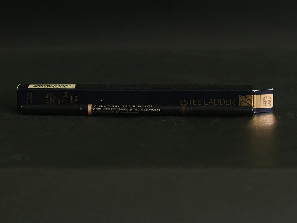 Estee Lauder Double Wear Brow Lift Duo 01 Highlight Black Brown