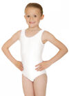 White Joanne Sleeveless Dance Leotard 2 (9-10 years)