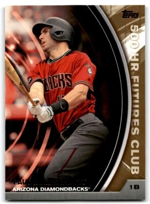 2016 TOPPS UPDATE 500 HR FUTURES CLUB PAUL GOLDSCHMIDT ARIZONA DIAMONDBACKS - Image 1 of 2