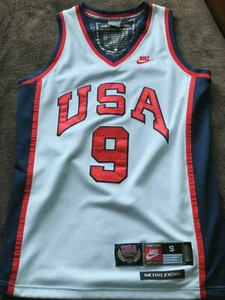 Michael Jordan NIKE - 1984 TEAM USA OLYMPIC JERSEY - Size S - !!!RARE!!! - Picture 1 of 5