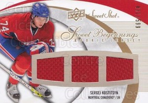 2007-08 Sweet Shot #142 Sergei Kostitsyn