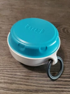 Trudeau Uno Snack Container With Clip-Blue - Picture 1 of 6