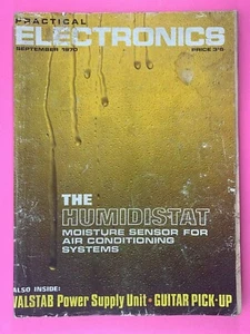 PRACTICAL ELECTRONICS - Magazine - September 1970 - Valstab Power Supply Unit - Imagen 1 de 3
