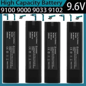 2/4PACK 9.6V Ni-MH Battery for Makita 9000 9001 9002 9033 9034 632007-4 6095D - Picture 1 of 19