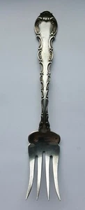 NIce Vintage Gorham Sterling Silver Strasbourg Chipped Beef Serving Fork - Picture 1 of 10