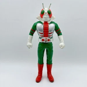 【Kamen Rider V3】Figure PVC Masked Rider Toei Ishimori Pro BANDAI 1989 Vintage - Picture 1 of 15