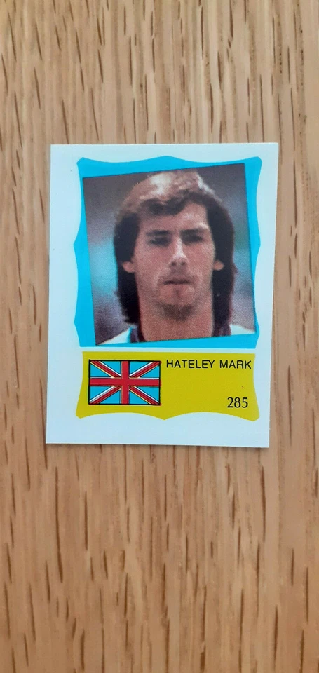 REYAUCA MEXICO 1986 WORLD CUP MARK HATELEY AC MILAN & ENGLAND SPANISH STICKER - Image 1 of 2