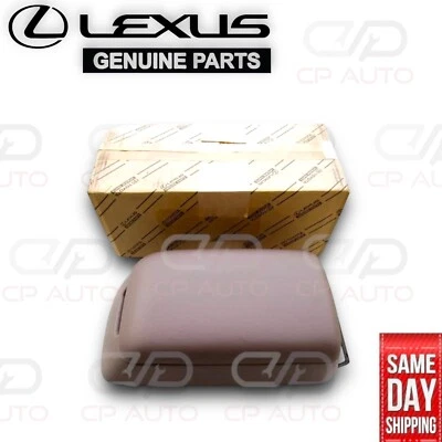 96-97 LEXUS LX450 CONSOLA CENTRAL REPOSABRAZOS TAPA CUERO PUERTA DE ALMACENAMIENTO OEM NUEVO Foto 1 de 4