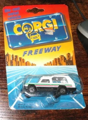 Corgi Diecast Model Matra Rancho White 1988 Nice  New Carded free ship, rare - Image 1 of 2