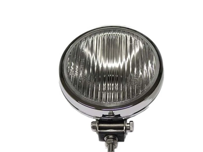 160mm halogen chrome fog lights auxiliary headlights for classic cars vintage - Image 1 of 3