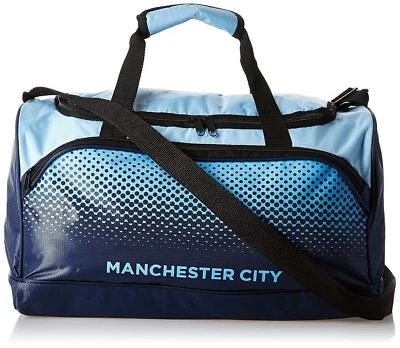 Manchester City Fade Holdall Bag Sports Training Gym Football Official Licensed - Image 1 of 3