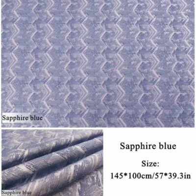 Tela Jacquard Rayas Damasco Brocado Paño para Cojín Mantel Sofá Funda Foto 1 de 4