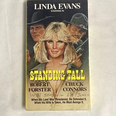 Standing Tall (1978 VHS) Linda Evans, Robert Forster, Chuck Connors - Image 1 of 4