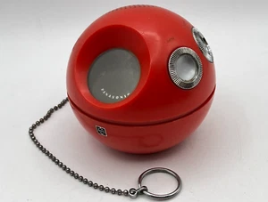 Vintage Panasonic R-70 Panapet Red Ball AM Transistor Radio w/ Chain - Works - Picture 1 of 14