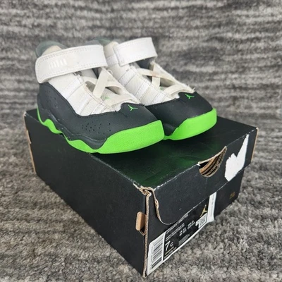 Nike Air Jordan 6 Anillos Zapatos Tenis Niños Pequeños Talla 7c con Caja Foto 1 de 4