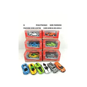"Juego de 6 coches mixtos modelo fundido a presión de metal escala 1:50 5""" - Imagen 1 de 1