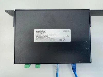 Codificador de audio/vídeo Vaddio AV Bridge Mini HD 998-8240-000 con soportes para rack Foto 1 de 4