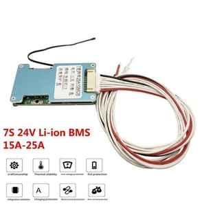 Placa de protección BMS batería 7S 24V 15A-25A Li-ion 18650 + sensor NTC ACUS - Imagen 1 de 14