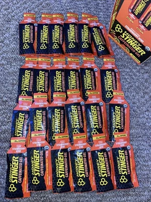 Gel con cafeína Honey Stinger fresa kiwi nuevo sin abrir 24 paquetes Foto 1 de 3