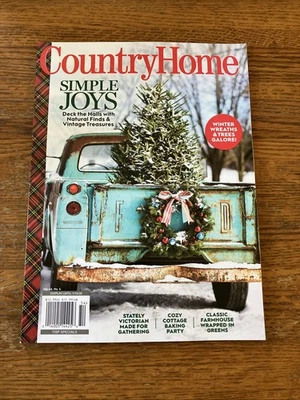 Country Home Magazine  Winter 2025 Simple Joys - New - - Image 1 of 3
