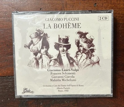 Puccini: La Boheme -Giacomo Lauri-Volpi (2-CD, Rome, 1952) NEW, Sealed - Image 1 of 3