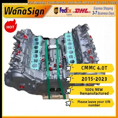 CMMC 4.0T Engine Assembly For Bentley Continental and Audi A8 4.0T V8 2015-2023 - Image 1 of 4