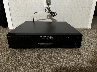 Sony CDP-CE375 CD Changer 5 Compact Disc Player HiFi Stereo Vintage Home Audio - Image 1 of 4