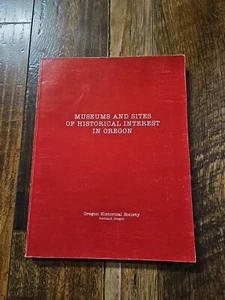 Museums And Sites Of Historical Significance In Oregon 1980 Rare! - Picture 1 of 4