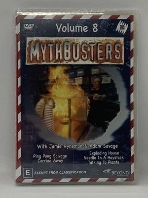 Mythbusters - Volume 8 (2003) - New & Sealed Region 4 DVD - Free Post - image 1 of 3