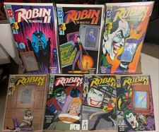 Robin II The Joker's Wild Complete Set #1B, 1C, 1D, 1E, 2, 3 & 4 Set of 7