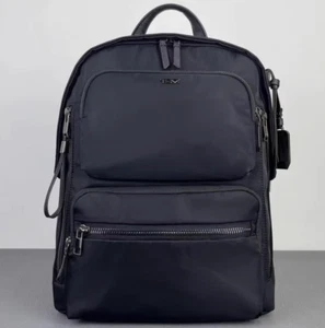 TUMI VOYAGEUR Montana Rucksack Schwarz Silber Nylon Schwarz Silber Business 2025 Neu - Bild 1 von 11